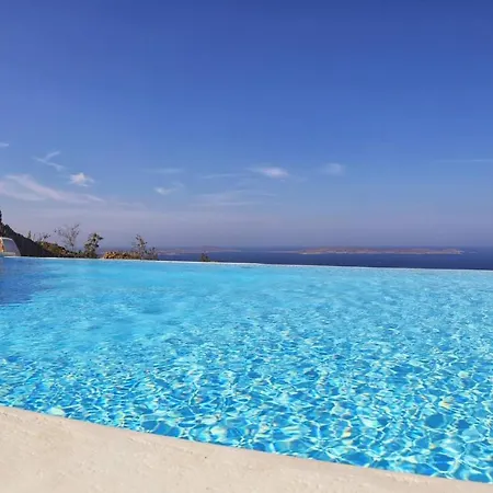 Majestic Mykonos 4 Bedrooms Celestic Julie Bbq And Private Infinity Pool וילה